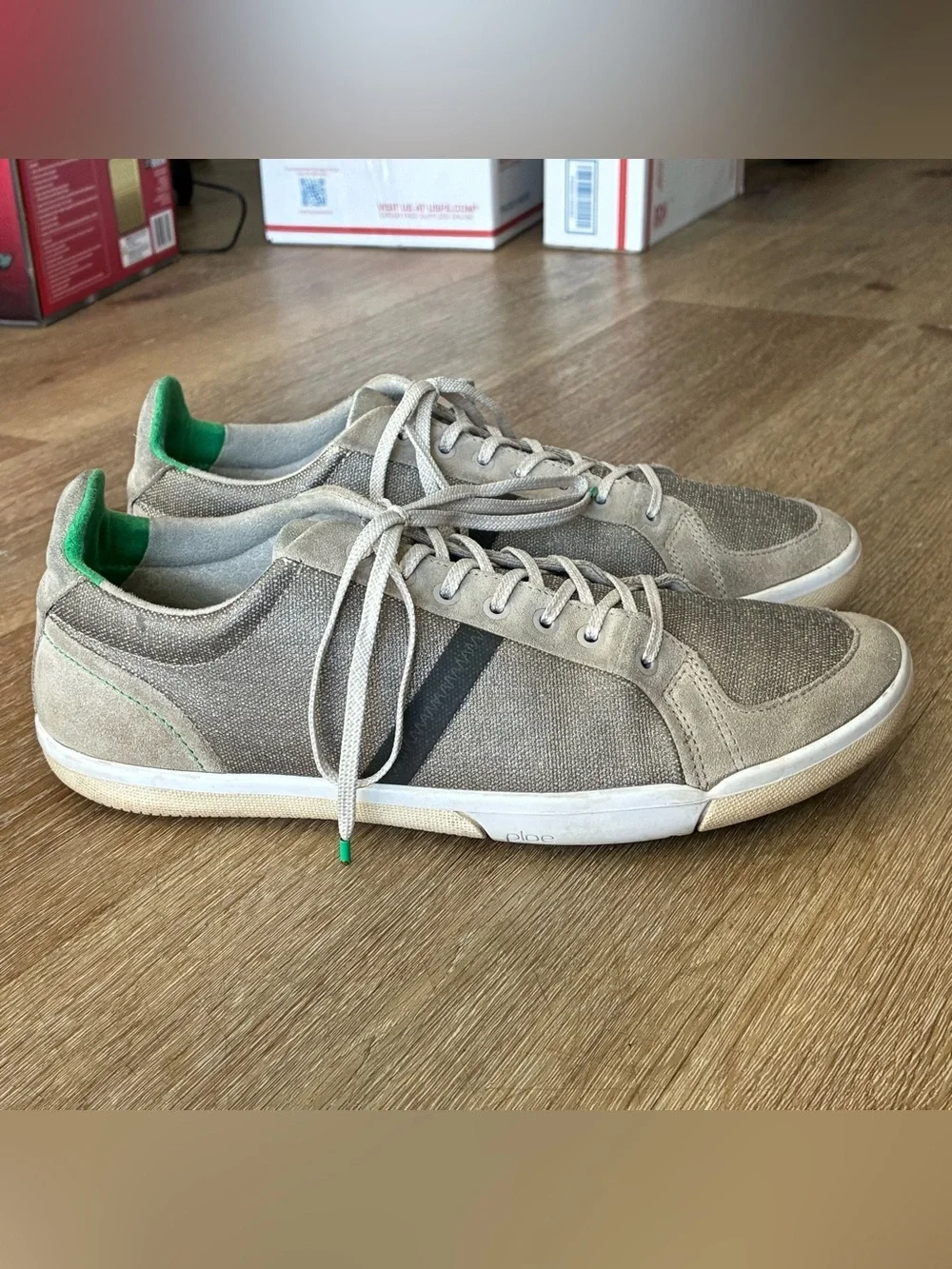 Plae Prospect Sneakers Stone Grey Men’s Shoes Size US 10.5 EU 44 28cm